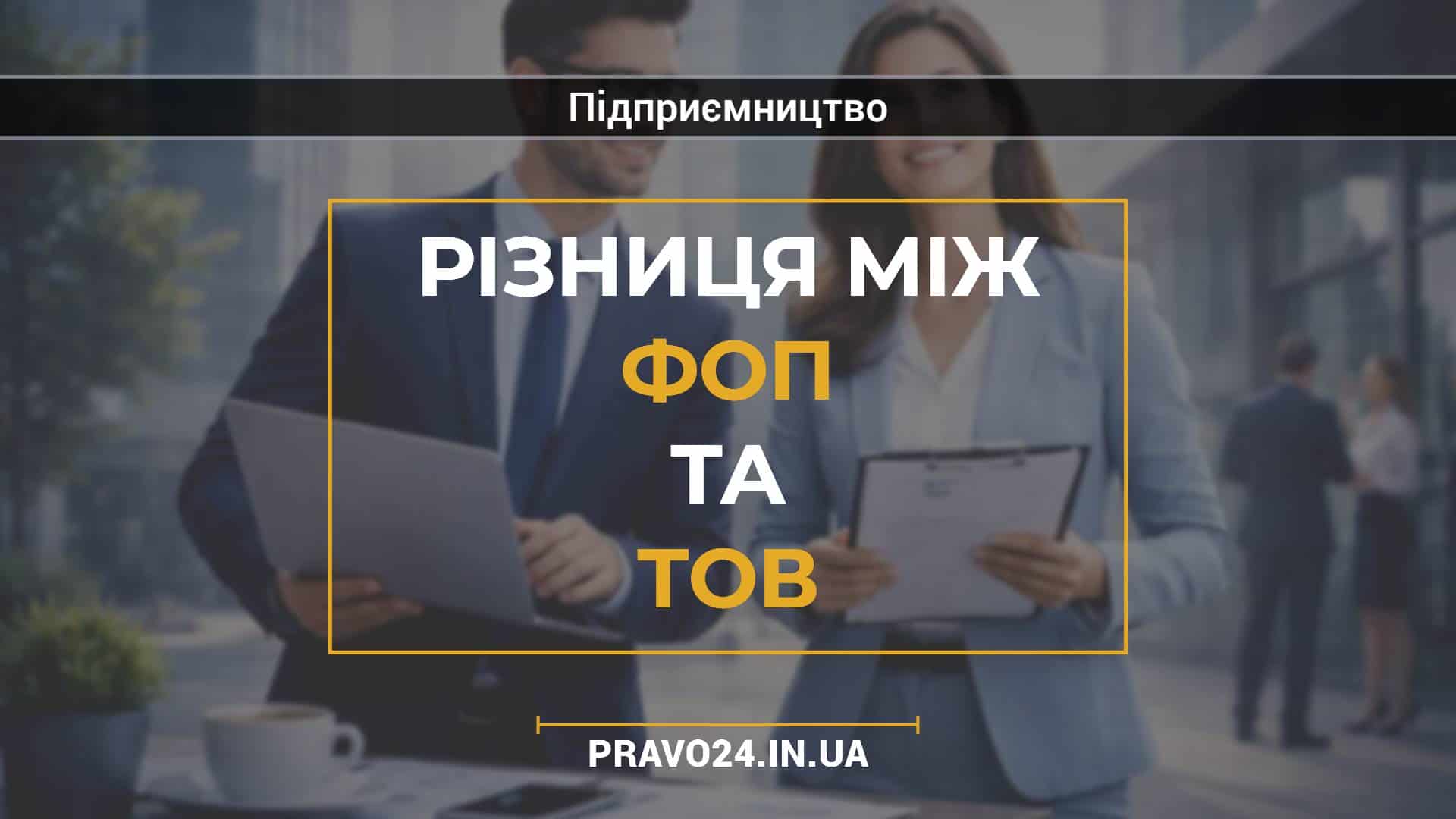 Різниця між ФОП та ТОВ