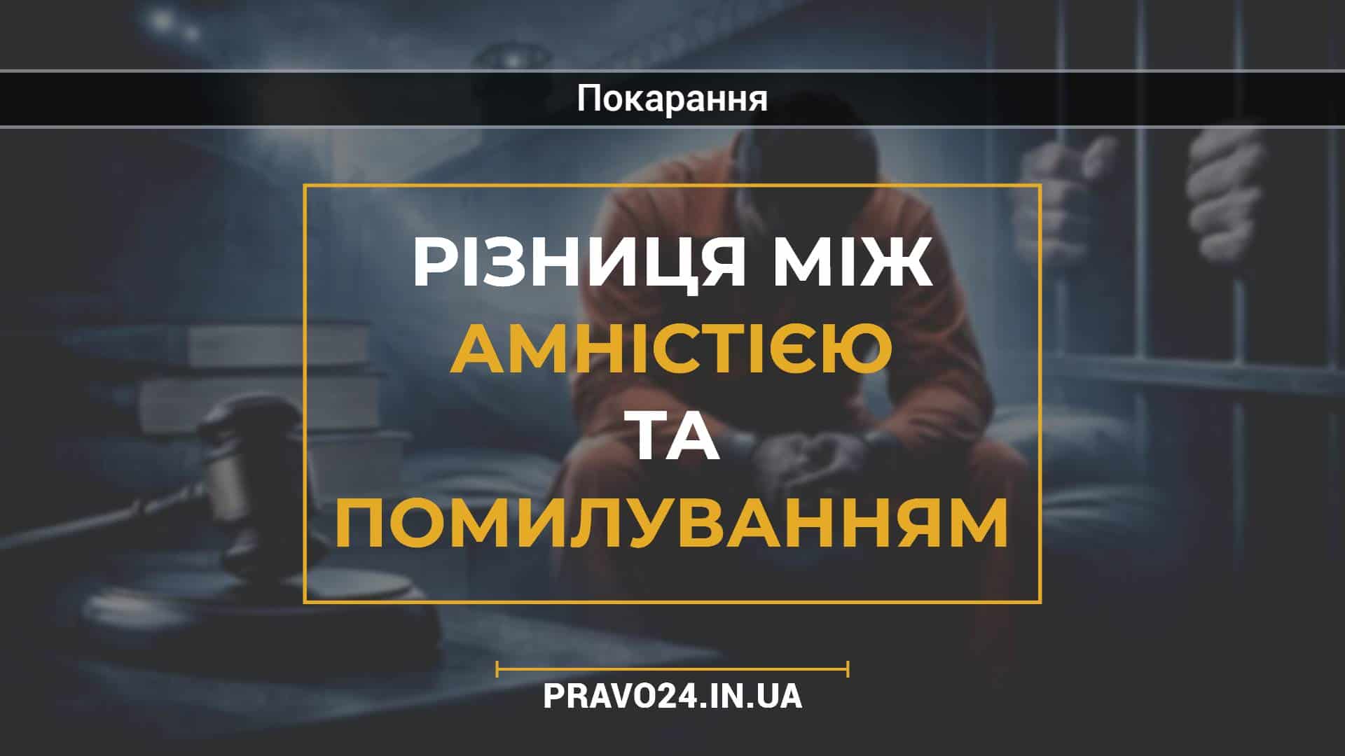 Різниця між амністією та помилуванням