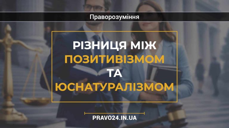 Різниця між позитивізмом та юснатуралізмом