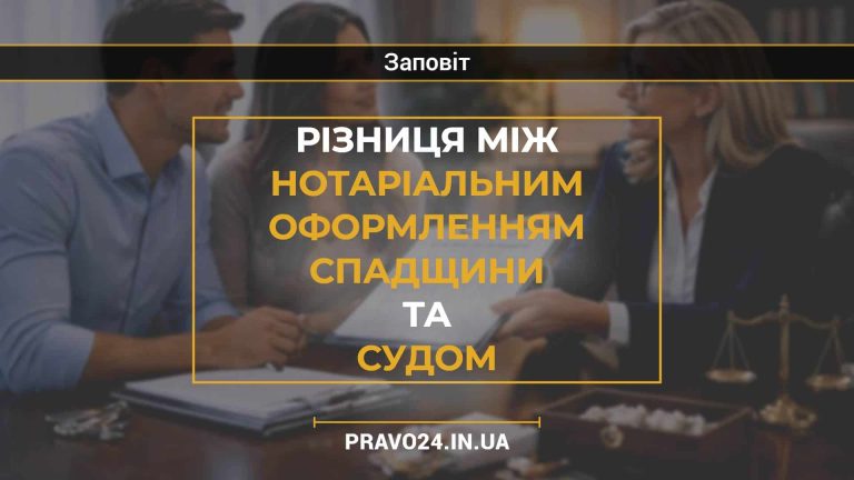 Різниця між нотаріальним оформленням спадщини та судом